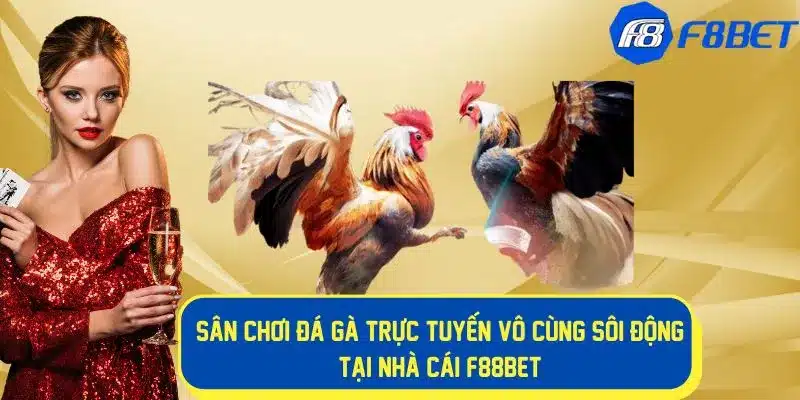 Sự thú vị trong hình thức cược đá gà F88BET